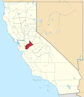 Localisation de Comté de Stanislaus(Stanislaus County)