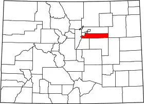 Localisation de Comté d'Arapahoe