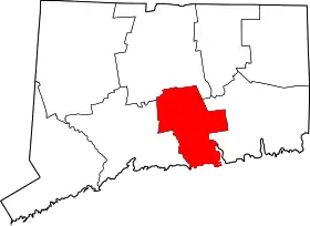 Localisation de Comté de Middlesex(Middlesex County)