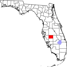 Localisation de Comté de Hardee(Hardee County)