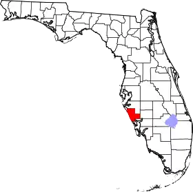 Localisation de Comté de Sarasota(Sarasota County)