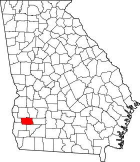 Localisation de Comté de CalhounCalhoun County