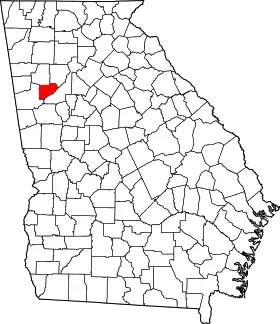 Localisation de Comté de Douglas(Douglas County)