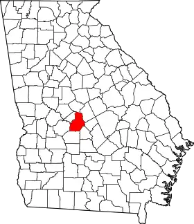 Localisation de Comté de Houston