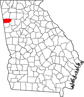 Localisation de Comté de Polk