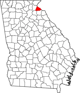 Localisation de Comté de Stephens(Stephens County)