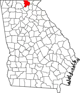 Localisation de Comté d'Union(en) Union County
