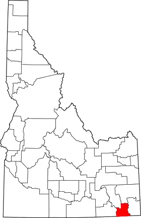 Localisation de Comté de Franklin(Franklin County)