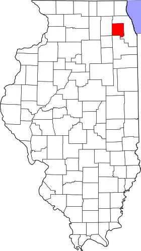 Localisation de Comté de DuPage(DuPage County)