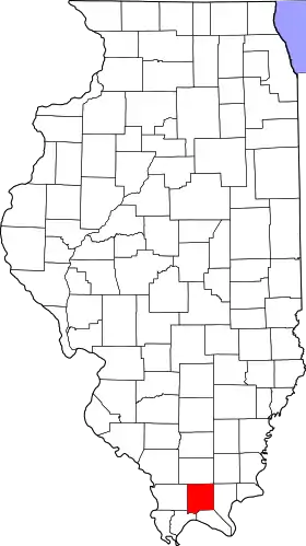 Localisation de Comté de Johnson(Johnson County)