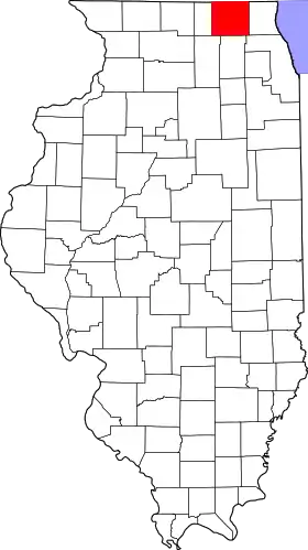 Localisation de Comté de McHenryMcHenry County