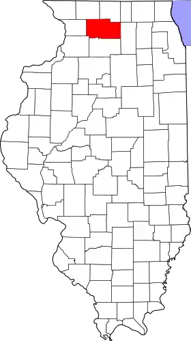 Localisation de Comté d'Ogle(Ogle County)