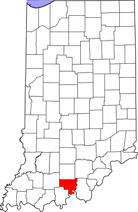 Localisation de Comté de Crawford(Crawford County)