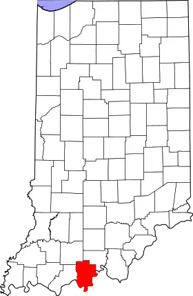 Localisation de Comté de Perry(Perry County)