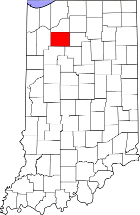 Localisation de Comté de Pulaski(Pulaski County)