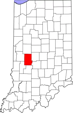 Localisation de Comté de Putnam(Putnam County)