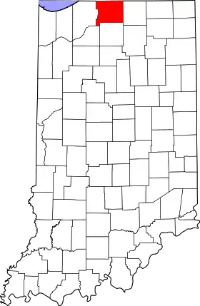 Localisation de Comté de St. Joseph(St. Joseph County)