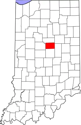Localisation de Comté de Tipton(Tipton County)