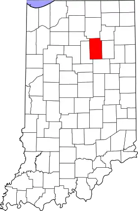 Localisation de Comté de Wabash(Wabash County)