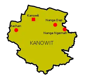 Localisation de District de Kanowit