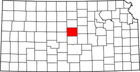 Localisation de Comté d’Ellsworth(Ellsworth County)