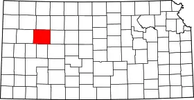 Localisation de Comté de Gove(Gove County)