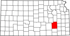 Localisation de Comté de Greenwood(Greenwood County)