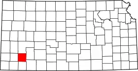 Localisation de Comté de Haskell(Haskell County)