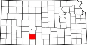 Localisation de Comté de Kiowa(Kiowa County)