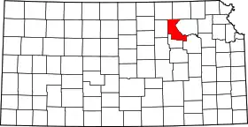 Localisation de Comté de Riley(Riley County)