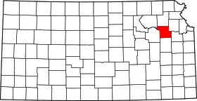 Localisation de Comté de Shawnee(Shawnee County)