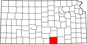 Localisation de Comté de Sumner(Sumner County)