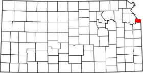 Localisation de Comté de Wyandotte(Wyandotte County)