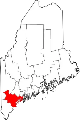 Localisation de Comté de Cumberland(Cumberland County)