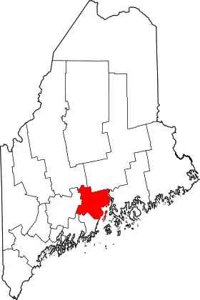Localisation de Comté de Waldo(Waldo County)