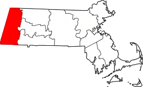 Localisation de Comté de Berkshire(Berkshire County)