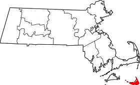 Localisation de Comté de Nantucket(Nantucket County)