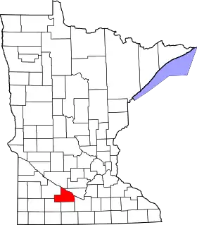 Localisation de Comté de Brown(Brown County)