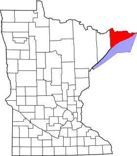 Localisation de Comté de Cook(Cook County)