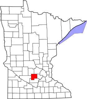 Localisation de Comté de McLeod(McLeod County)