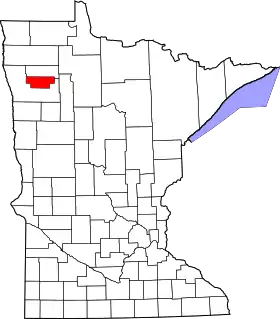 Localisation de Comté de Red Lake(Red Lake County)