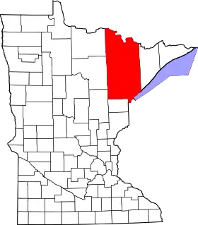 Localisation de Comté de St. Louis(St. Louis County)