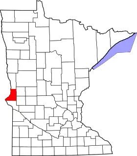 Localisation de Comté de Traverse(Traverse County)