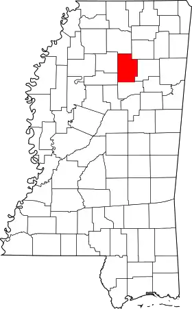 Localisation de Comté de Calhoun(Calhoun County)