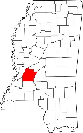 Localisation de Comté de Hinds(Hinds County)