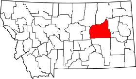 Localisation de Comté de Garfield(Garfield County)