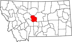 Localisation de Comté de Judith Basin(Judith Basin County)