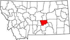 Localisation de Comté de Musselshell(Musselshell County)