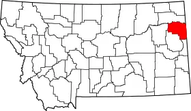 Localisation de Comté de Richland(Richland County)