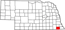 Localisation de Comté de Pawnee(Pawnee County)